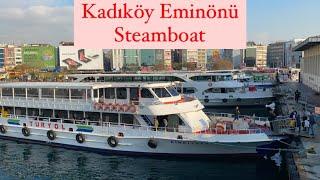 İstanbul Eminönü  Eminönü-Kadıköy Vapuru Beraber Karşıya Geçelim  #istanbul