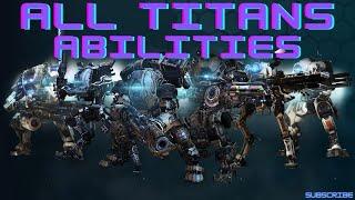 TITANFALL 2 - TITANS ABILITIES