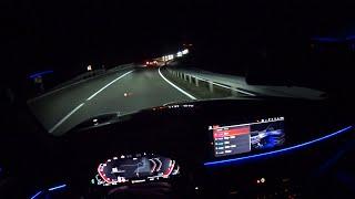 2021 BMW 530d LCI Limousine - BMW Laserlicht night drive  POV