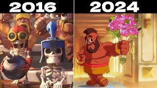 All Clash Royale Animation 2016 - 2024  Все Мультики по Клеш Рояль 2016 - 2024