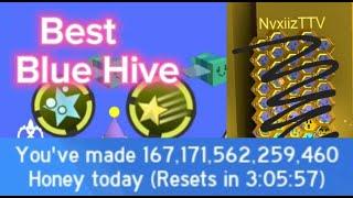 Best Blue Hive Composition  3T+ per hours   Bee Swarm Simulator