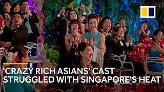 Crazy Rich Asians cast struggled with Singapores heat