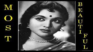 TOP 10 MOST BEAUTIFUL ACTRESS OF BOLLYWOOD 1950s- 60s.......