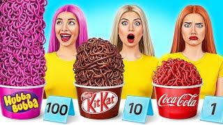 تحدي 100 طبقة من الطعام  لحظات مضحكة Multi DO Challenge