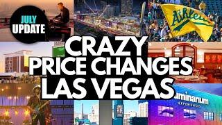 Las Vegas is CHANGED Forever - CRAZY New Prices on the Strip July 2024 Updates