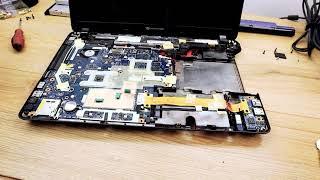 Разборка и чистка Packard Bell EasyNote TS11-HR-601NCP5WS0 Disassembling and cleaning a laptop
