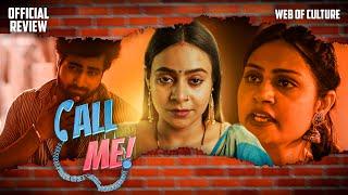 Call Me  Official Trailer Review  Ullu Originals  Tripti Berra  Shubhangi Sharma Upcoming Series