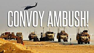 ARMED CONVOY AMBUSH - ArmA 3