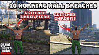 10 WORKING WALL BREACHERS IN GTA 5 AFTER PATCH 1.68 EASY