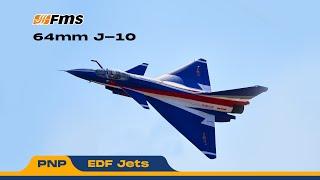 𝐍𝐞𝐰 𝐑𝐞𝐥𝐞𝐚𝐬𝐞 FMS 64mm J-10 EDF Jet – Power Precision and Realism Redefined️