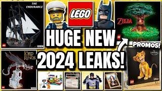 NEW LEGO LEAKS Endurance Zelda LOTR 18+ Sets & MORE