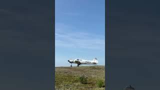 Yak 18T landing