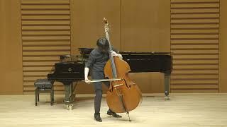 bach cello suite no.2 prelude  for doublebass 유시헌  Si Heon Ryu