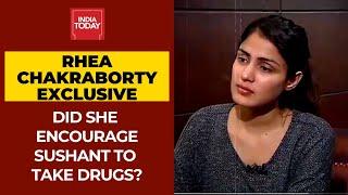Did Rhea Chakraborty Encourage Sushant Singh To Take Drugs? Actress Responds