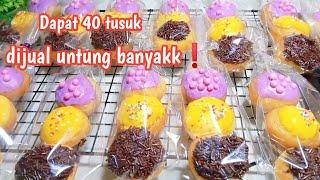 CARA MEMBUAT DONAT KENTANG SUPER LEMBUT II DONAT SATE ANEKA TOPPING II IDE BAKULAN LARIS MANIS