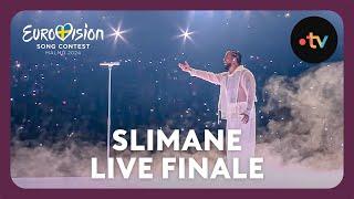 Slimane - Mon Amour LIVE Eurovision France  Finale 11 mai 2024
