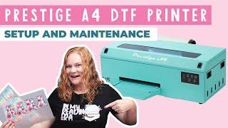 DTF Printer Setup and Maintenance DTF Station Prestige A4 Printer