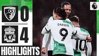 Darwin & Diogo Double  Bournemouth 0-4 Liverpool  Highlights