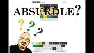 How to play Absurdle - Wordles Evil Twin