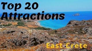 Top 20 Attractions of East Crete