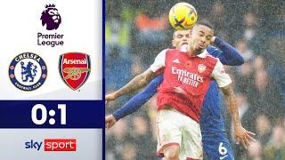 Arsenal bleibt Spitzenreiter  FC Chelsea - FC Arsenal 01  Highlights - Premier League 202223