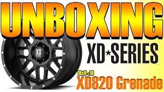 XD Series XD820 18x9 +18 Wheel Rim Unboxing