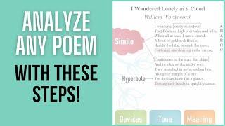 Analyze ANY Poem With These Steps