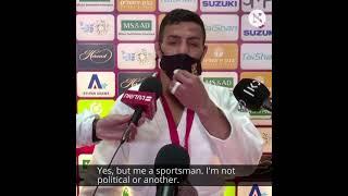 Judoka who fled Iran wins silver in Israel