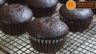 CHOCOLATE CUPCAKE RECIPE  Ep. 29  Mortar and Pastry