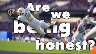College Football 25 - Are we being honest? - Critique of RyanMoody21