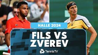 Alexander Zverev vs Arthur Fils Highlights  Halle 2024 Quarter-Final