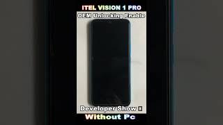 Itel Vision 1 Pro Developer Options Settings Not Showing    Itel Vision 1 Pro Developer Option on