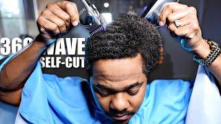 360 WAVE SELF-CUT TRANSFORMATION  HIGH-LOW TAPER