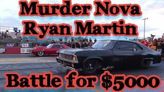 Murder Nova and Ryan Martin Grudge for $5000 on Small Tire Armageddon Street Outlaws No Prep Kings