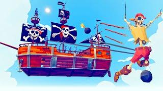 DEADLY PIRATE GHOST SHIP  TABS - Totally Accurate Battle Simulator