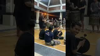 Latihan perkusi pada tabuh Baleganjur #video #viral #shorts #perkusi #latihan #baleganjur #pemuda