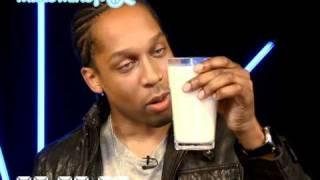 Lemar takes the make mine Milk challenge www.facebook.commakeminemilk