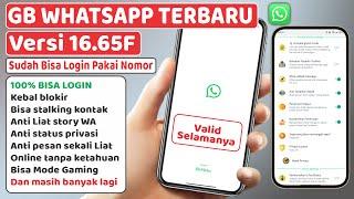 GB WhatsApp Versi 16.65F Terbaru September 2024Bisa Login Dengan Lancar