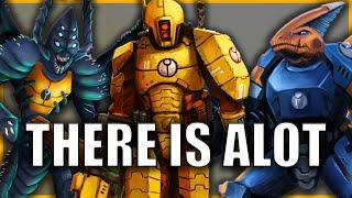 Every Single Race Within The Tau Empire EXPLAINED  Warhammer 40k Lore