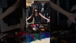 When my bf asks why we need to check 3 bags for the gothic cruise️ #gothiccruise #gothgirl #alt