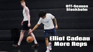 Elliot Cadeau’s Puts In More Reps  Off-Season In Stockholm