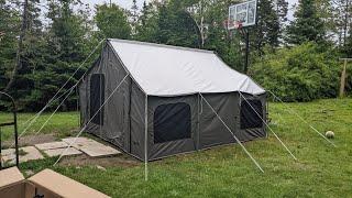 Kodiak Canvas 6170 12x12 Cabin Lodge tent initial impressions