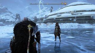 GoWR - NG+ - Berserker Boss fight 112 - MIDGARD - FRAEKNI the Zealous - NO DAMAGE