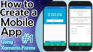 How to Create a Mobile App Using Xamarin Forms Part 1 - Creating the Project and Setting Up
