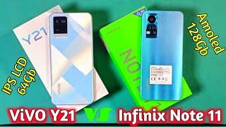 Infinix Note 11 vs ViVO Y21 Comparison   Brand vs Value of Money 