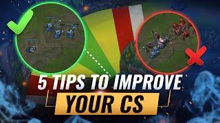 How To Farm Like a Pro 5 Easy Tips For CSing - League of Legends Season 10