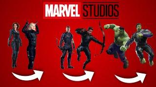 The Evolution of Black Widow  Hawkeye  Hulk until Endgame