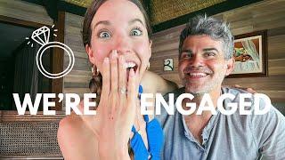 IM ENGAGED  Bora Bora Proposal Shampoo Plant & Q&A  VLOG