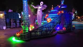 Oogie Boogie Bash Frightfully Fun Parade 2021 Disney California Adventure FULL