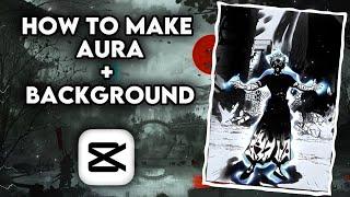 How to make Aura and Backgrounds OF GOJO Manga edit Tutorial in capcut  #gojo    #capcuttutorial